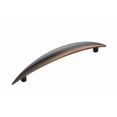 thumbnail image 2 of Hickory Hardware PA0224-VBZ 96mm Metropolis Veneti Bronze Cabinet Pull, 2 of 3