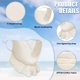thumbnail image 3 of Máscara de protección solar de seda de hielo de verano, máscara de sombrilla montada en la oreja transpirable de tul para mujer, 3 of 5