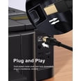 thumbnail image 4 of Cable de impresora Bordsek Square USB A a USB B 2.0 1,8 m negro, 4 of 7