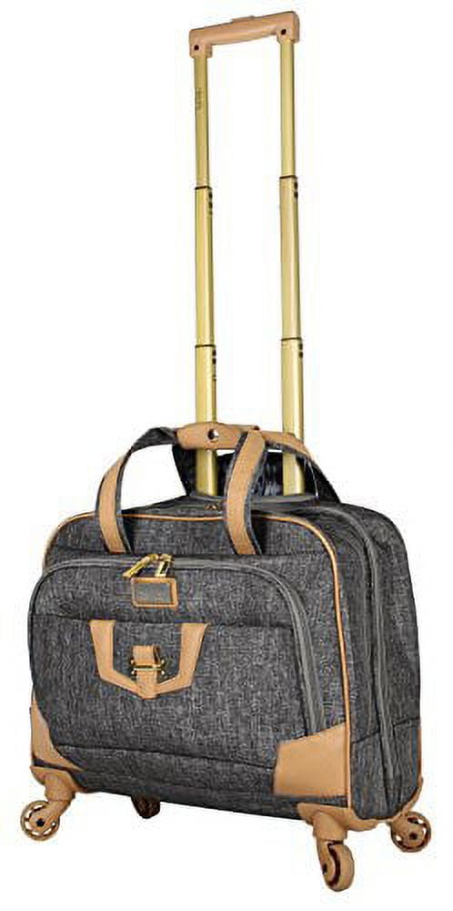 Nicole Miller New York Designer Duffel Bag Collection - Lightweight 21 Inch  Travel Tote for Men & Women - Weekender Overnight Gym Carry On Suitcase