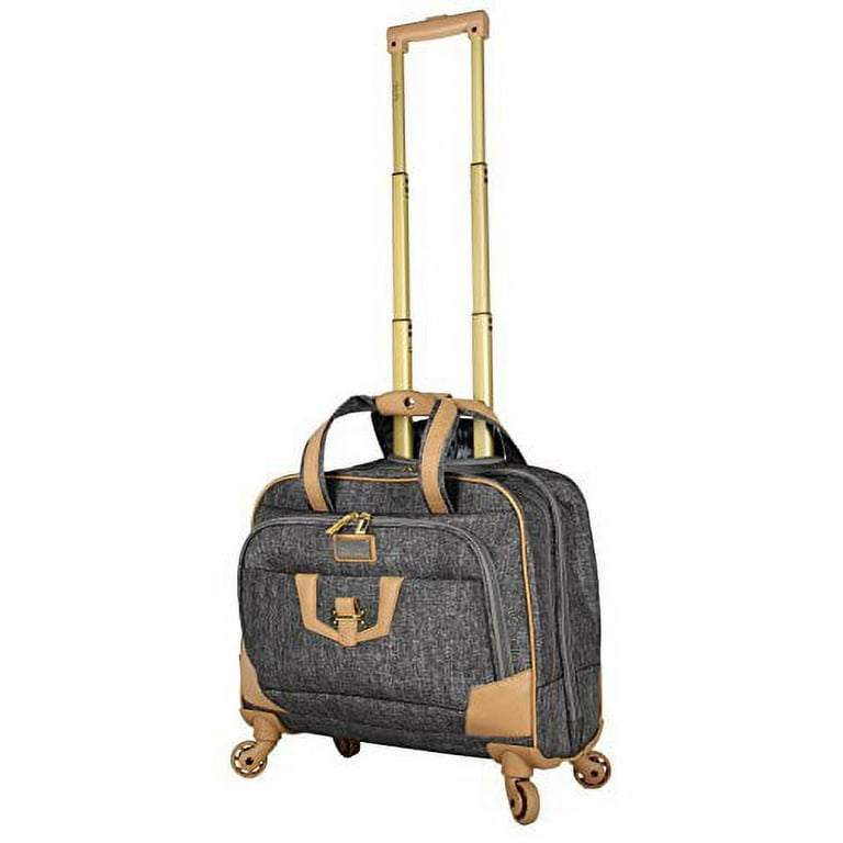 US LUGGAGE NEW YORK Roller Carry On Briefcase 18x12x8