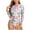 Pink, variant on Youyipin Womens Swimsuits Long Sleeve Swimsuit Upf 50+ One Piece Zip Floral Athletic Swim Wear Bathing Suit For Women