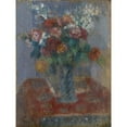 thumbnail image 2 of Camille Pissarro 15x18 Gold Ornate Wood Frame and Double Matted Museum Art Print Titled - Bouquet (1900), 2 of 4