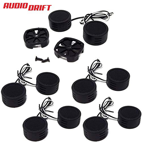 2 Pairs High Performance 500W Super High Frequency Mini Car Tweeters