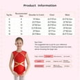 thumbnail image 7 of YONGHS Girls Sleeveless One Piece Gymnastics Leotards Tumbling Ballet Dance Unitard Bodysuit Purple 6, 7 of 7