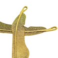 thumbnail image 4 of GUOOL 10 Pieces 110mm Gold Plated Metal Feather Bookmarks with Loop DIY Handmade Beading Book Markers School Office Reading Gift Crafts, 4 of 9