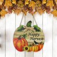 thumbnail image 4 of Thanksgiving Door Sign Wooden Pumpkin Hanging Welcome Sign Front Porch Decor, 4 of 10
