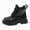 A68-Black, variant on Girls Trendy Short Boots Baby Girls Fall and Winter Warm Cozy Boots