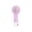 Purple, variant on Handheld Fan Portable Mini Powerful Wind Usb Rechargeable 3 Speeds Desktop Fan for Dormitory Office Home Use