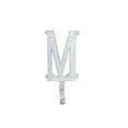thumbnail image 2 of Hampton Nautical Rustic Silver Cast Iron Letter L Alphabet Wall Hook 6" - Antique Cast Iron - De, 2 of 2