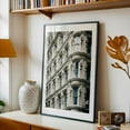 thumbnail image 5 of FiDi Architectural - Manhattan New York Photography Architecture City Vintage Art Deco Street Photography Travel Poster Modern Art Black Framed Wall Art Print 5 x 7 inches, 5 of 8