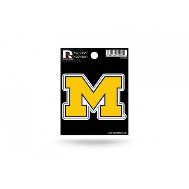 Michigan Wolverines Short Sport Sticker