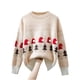 thumbnail image 4 of Puntoco Suéter Moda Mujer Manga Larga Navidad Cuello Redondo Suelto Tendencia Tops Blusa Suéter De Punto Liquidación De Navidad Puntoco Puntoco-275, 4 of 4