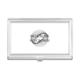 thumbnail image 1 of Difficult Success Crown Line Business Card Holder Case Pocket Box Wallet, 1 of 3