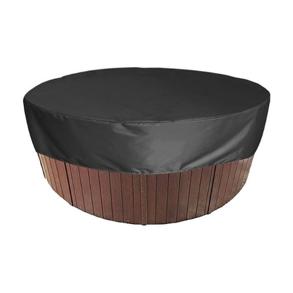 ZPAQI Multifunctional Hot Tub Top Cover Round Anti-UV Durable Protective Guard Cover