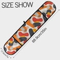 thumbnail image 3 of Dailycode Double Sided Oven Mitt with Loop Heat Resistant Kitchen Long Potholders 7" x 35" Minimalist Abstract Splashes, 3 of 6