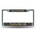 thumbnail image 1 of Baltimore Ravens Glitter Chrome Frame, 1 of 2