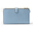 thumbnail image 4 of MICHAEL Michael Kors Double Zip Wristlet Pale Blue One Size 32T7GAFW4L-487, 4 of 10