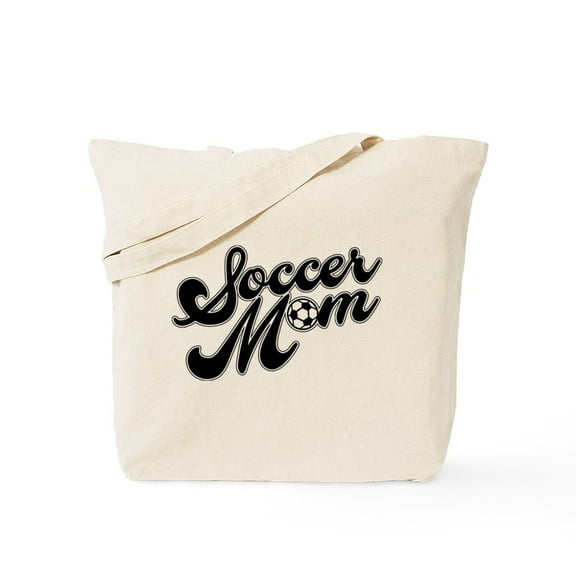 CafePress - Soccer Mom Tote Bag - Unisex Canvas Tote Bag, Beige, 1-Piece