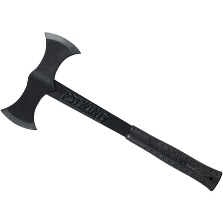 Estwing Black Eagle Double Bit Axe - Steel Handle 16 in 1 lb Black - Residential Use Standard Application