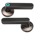 thumbnail image 1 of Cerradura De Puerta Inteligente Sin Llave Múltiples Métodos De Digital Cerradura De Puerta Con Manija Biométrica Con Código De Huella Digital Desbloqueo De Bluetooth Para El Hogar Apartamento Hotel Serendint EL014388-02, 1 of 5