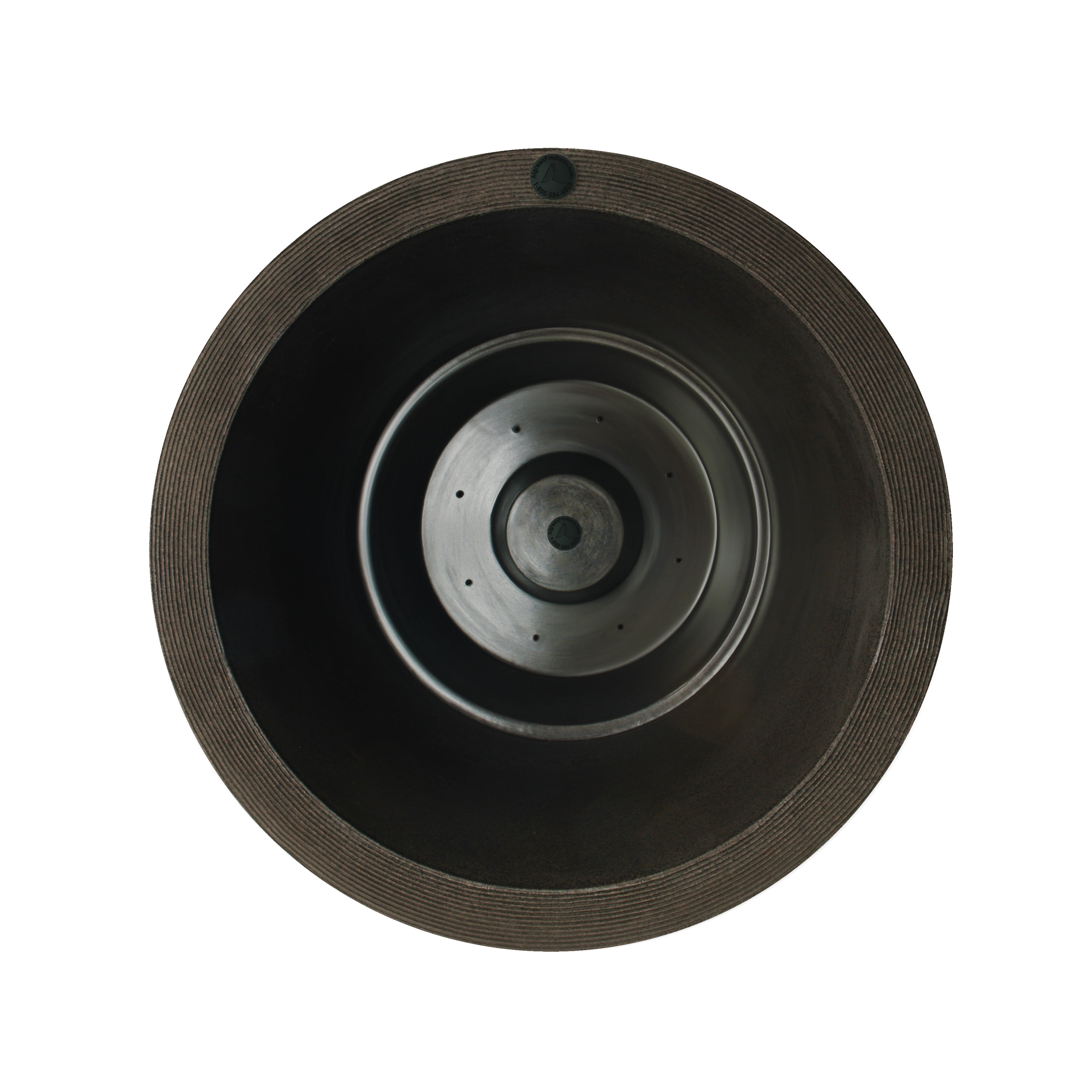 Algreen Olympus 20" Self-Watering Planter, Brownstone Resin
