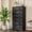 Black, variant on Winkalon 6 Drawer Dresser for Bedroom, Chest of Drawers Wood Storage Cabinet for Living Room,Grey