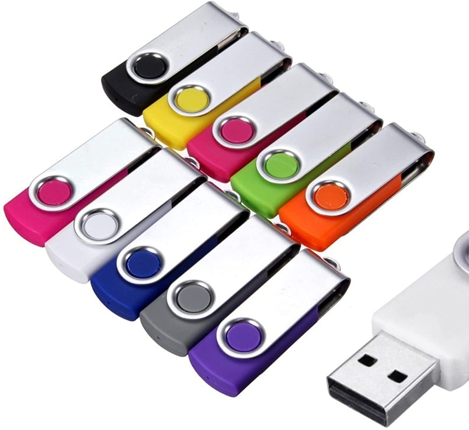 Pen Drive USB 2.0 Girevole Kootion U305 - 32GB O 64GB, Pieghevole, Memory Stick - Foto 2