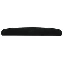 Memory Foam Keyboard Wrist Rest, 2.87 x 18, Black | Bundle of 2 Each