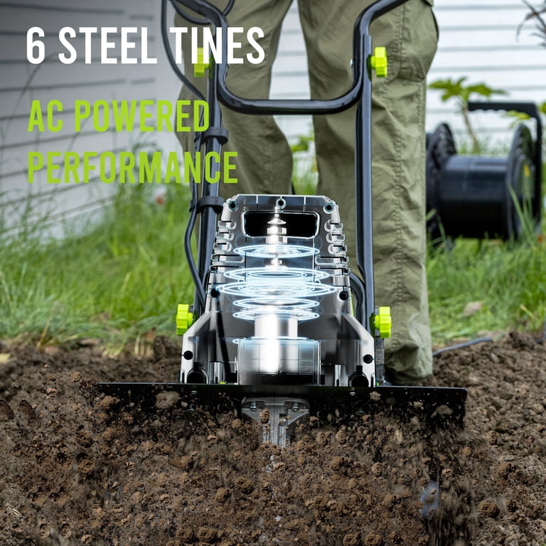 Steelite 18-Inch Corded Electric Tiller, 13.5-Amp photo 3