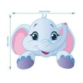 thumbnail image 4 of Cartoon Animal Switch Sticker Living 1; 2; 3; 4; Room Bedroom Bathroom Light Switch Cute Decal Wall Decor, 4 of 8
