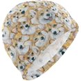 thumbnail image 1 of FYBTO Casquette de Natation Belle Welsh Corgi Chiens Unisexe Adulte FYBTO Polyester, 1 of 4