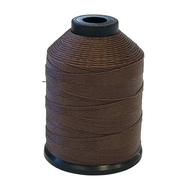 Tex 70 Fil à Coudre en Nylon Collé de Qualité Supérieure #69 - Brun Castor