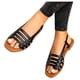thumbnail image 4 of Sandalias de mujer Zapatos planos ahuecados de verano transpirables sólidos Wmkox8yii nm9425, 4 of 4