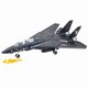 thumbnail image 4 of Bloques de construcción de la serie militar creativa 1:72, nuevo Panda negro F14, modelo de combate supersónico multiusos, juguetes para niños, regalo de Navidad,NO.25-6 ( in bag ), 4 of 7