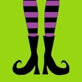 thumbnail image 2 of CafePress - Halloween Witch Feet Infant Bodysuit - Baby Light Bodysuit, Size Newborn - 24 Months, 2 of 4