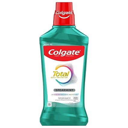 Colgate Total Advanced Pro-Shield Mouthwash, Spearmint Surge - 16.9 Oz - 2 Pk
