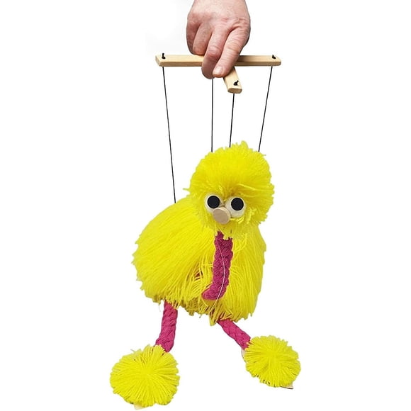 Marionette Ostrich,Plush Marionettes String Puppets | Ostrich Plush With Realistic Facial Expressions Child Educational Toys Bird String Puppet