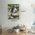 thumbnail image 2 of KLL Daisy Guinea Pig Print Farmhouse Canvas Wall Art,Wall Decorations For Living Room Office Canvas Wall Decor for Home Decorations, 12'×16’’, 2 of 8