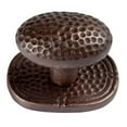 thumbnail image 1 of The Copper Factory Solid Cast Copper Small Oval Backplate in Antique Finish - CF105AN, 1 of 1