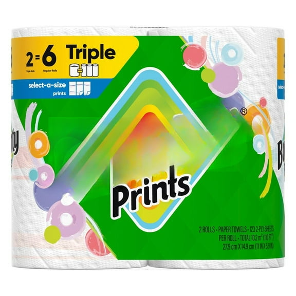 Select-A-Size Paper Towels, 2 Triple Rolls