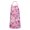 Lightpink Daisy Flower, variant on Light Blue Daisy Flower Pattern Apron-Garden Aprons for Women with Pockets-Cotton Linen Waterproof Kitchen Cooking Gardening Aprons Adjustable for Kitchen,Cooking,BBQ and Salon 33x27 Inch