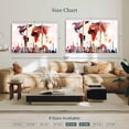 thumbnail image 4 of Elephant Stock Compass World Map Wall Art - Horizontal Multi Panel Canvas - Living Room Wall Decor - Map Multi Panel - Red And Blue Decor - 57" x 36", 4 of 8