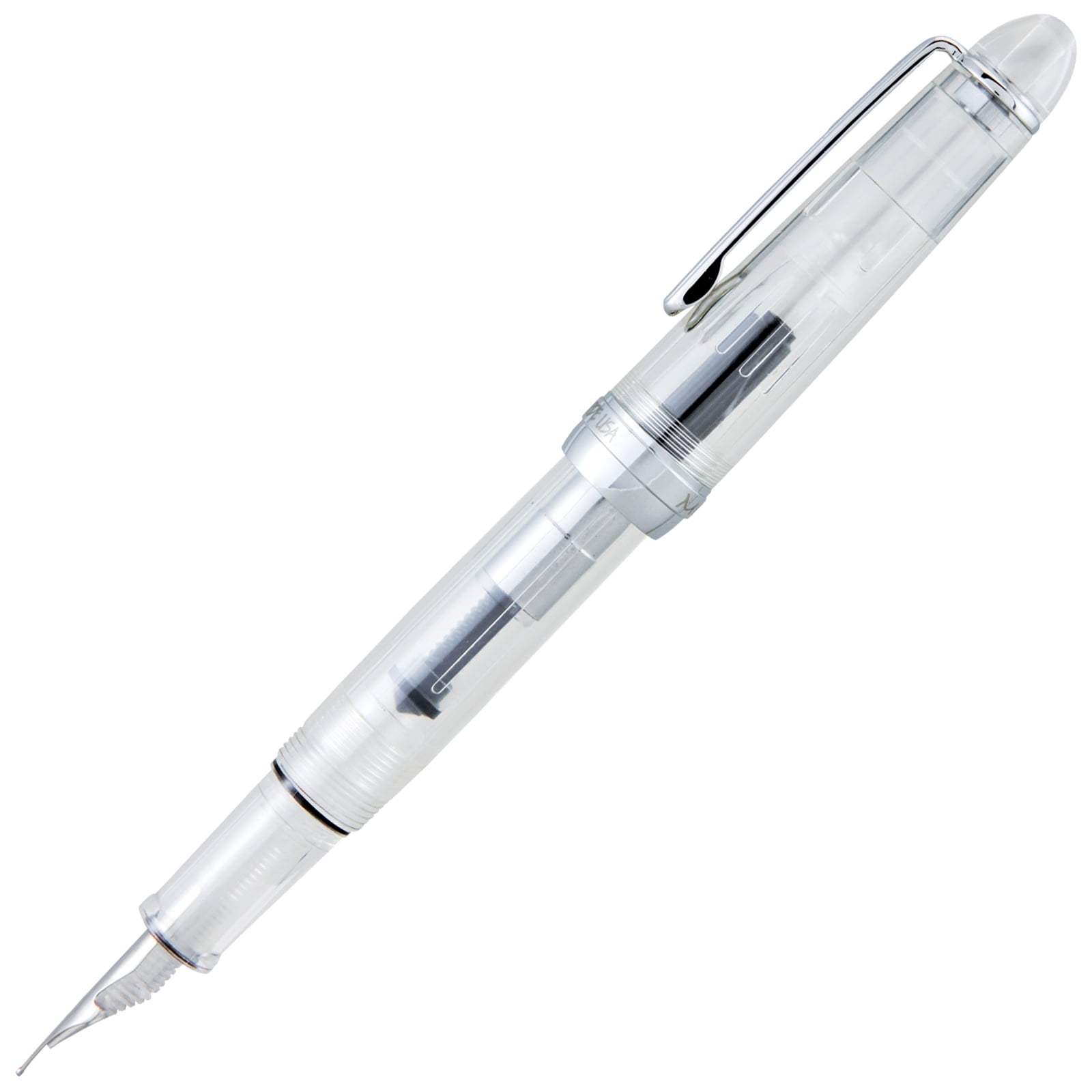 Monteverde Monza 3 Set Crystal Clear Fountain Pen - Clear