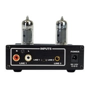 Rockville TubeHead Tube Headphone Amplifier Amp / 6K4 Tubes / 16-300 Ohms/180mW