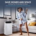 thumbnail image 5 of Accreate Portable AC/Dehumidifier & Fan - 3-In-1, 14000 BTU 115V~, Suitable for 550-750 Sq.Ft, 5 of 7
