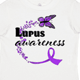 thumbnail image 4 of Inktastic Lupus Awareness Butterfly Ribbon Boys or Girls Toddler T-Shirt, 4 of 5