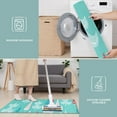 thumbnail image 6 of Turquoise Christmas Tree Pattern Kitchen Rugs Sets Of 3,Kitchen Runner Rugs Non Skid Washable,Decorative Kitchen Floor Mats for Kitchen,Sink,Laundry,17"x30"+ 17"x47" + 17"x59", 6 of 6