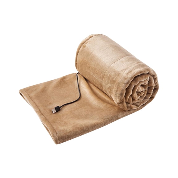 Kyusrd USB Flannel Blanket Heating Low Voltage Mattress Non Leakage Blanket Third Gear Temperature Regulation 160x85cm