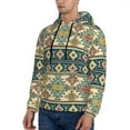thumbnail image 3 of Sikiie Traditional Tribal Aztec1 Men's Hoodie, Essentials Hoodie, Sweatshirt, Pullover Hooded Sweatshirt for Men-3X-Large, 3 of 7